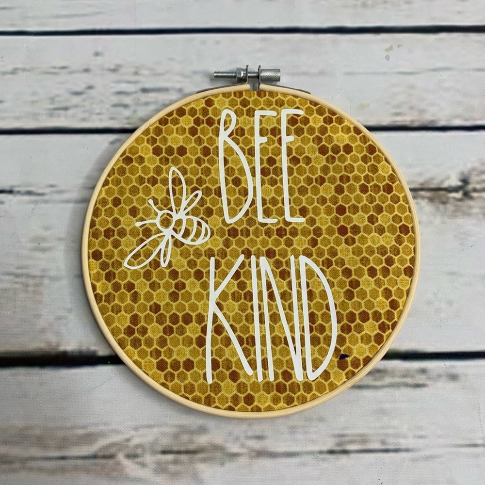 Bee Kind wall art Handmade - Wall Art